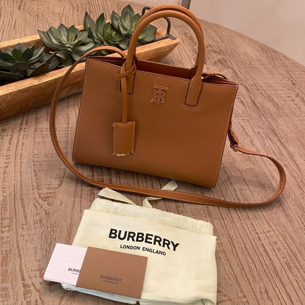 NWT Burberry Small Frances Tote Bag